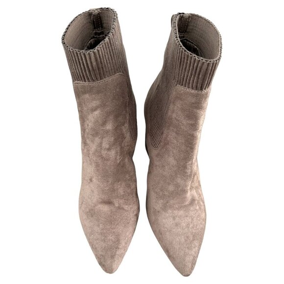 STEVEN by Steve Madden Newell Point-Toe Sock Booties Women's Size 8.5 - Picture 4 of 13